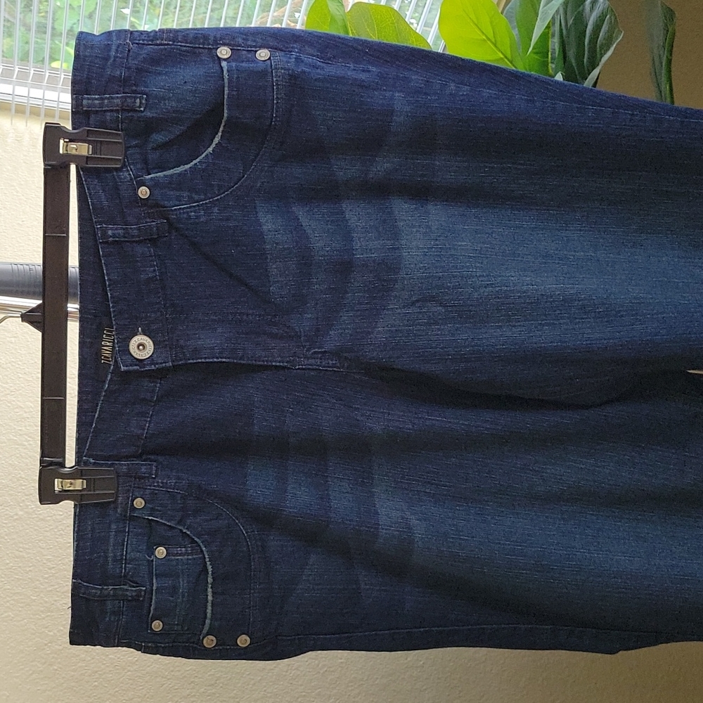 Z.Cavaricci sz 22 wide flared leg denim jeans